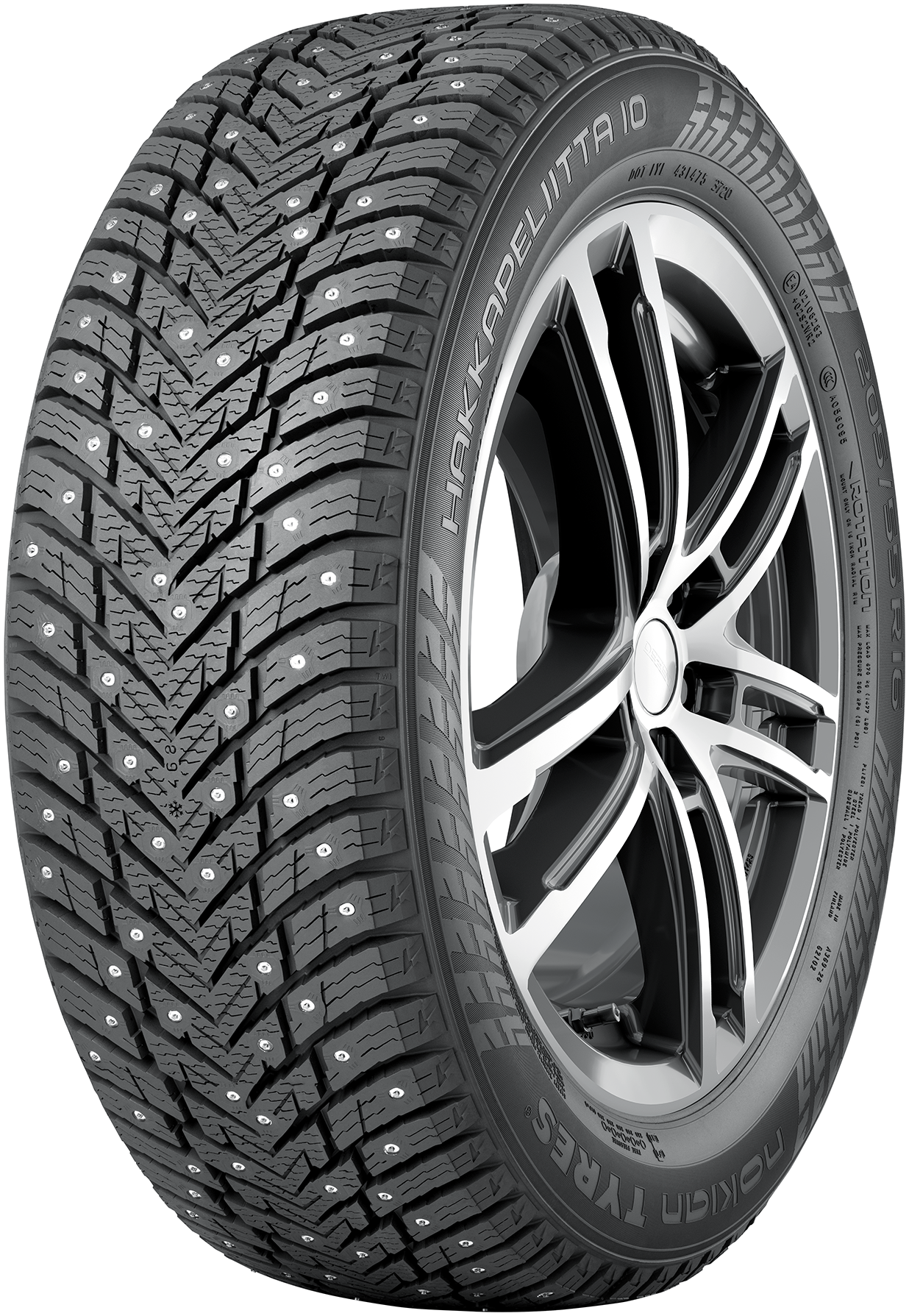 Scheda Variante Pneumatico &rsaquo; Marca: Nokian &rsaquo; Modello: Hakkapeliitta 10